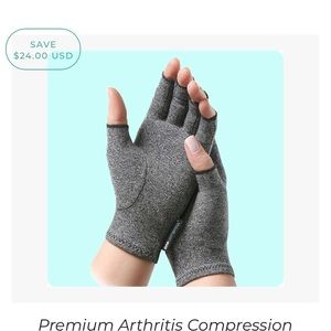 Pair of OneCompress Performance Compression Gloves